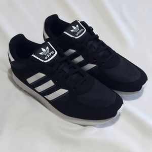 adidas, 8 1/2 womens, black